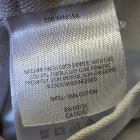 Columbia Canvas Above-Knee Spell-Out Shorts Men 36 Beige Casual - Picture 6 of 7